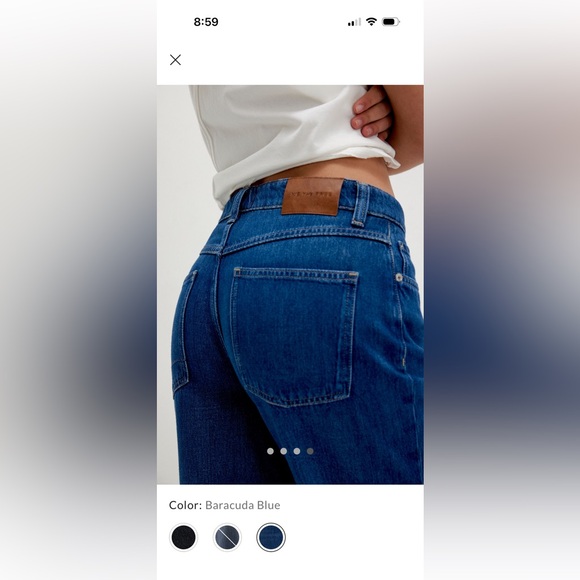 We The Free Carina Ultra-Soft Blue Jeans - Picture 3 of 10